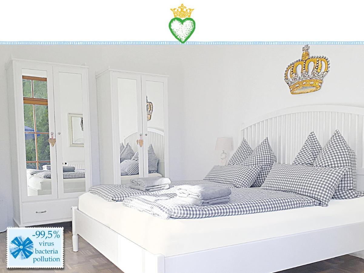 Domizil Salem "Large" 105 Qm, Direkt Am Naturschutzgebiet Und Schloss Salem, 2 X Schlafzimmer & 2 X Dusche & 30 Qm Terrasse & Privater Garten 300 Qm, Allergiker Geeignet Daire Dış mekan fotoğraf