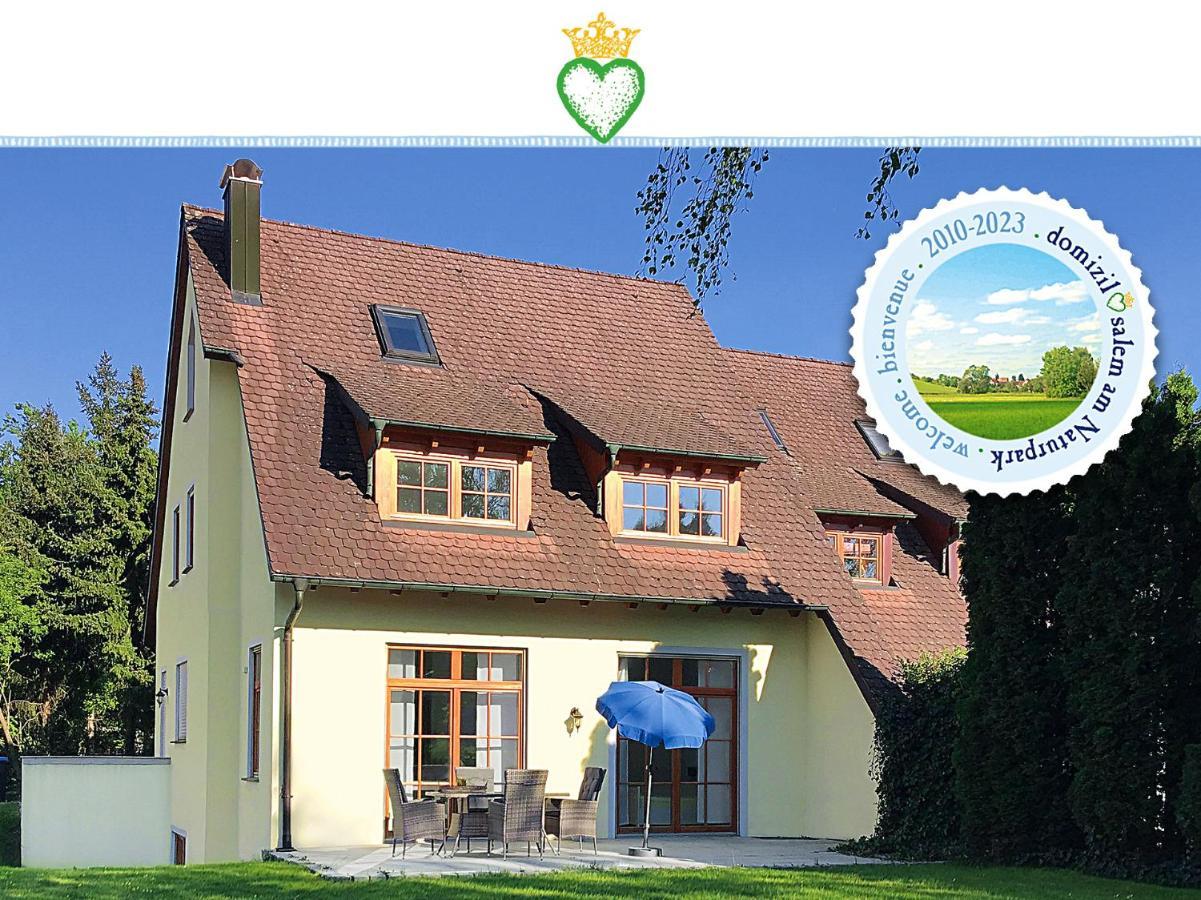 Domizil Salem "Large" 105 Qm, Direkt Am Naturschutzgebiet Und Schloss Salem, 2 X Schlafzimmer & 2 X Dusche & 30 Qm Terrasse & Privater Garten 300 Qm, Allergiker Geeignet Daire Dış mekan fotoğraf